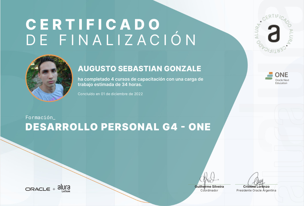 Formacion Desarrollo Personal